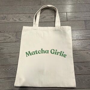 Matcha girlie Tote Bag